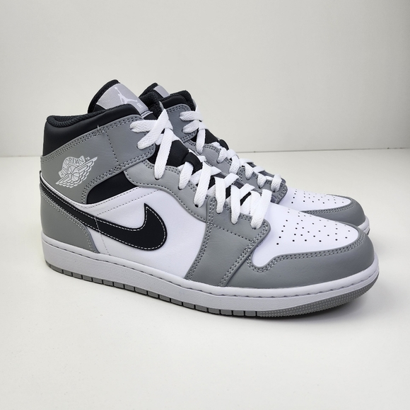 nike air jordan 1 smoke grey men's basketball shoes